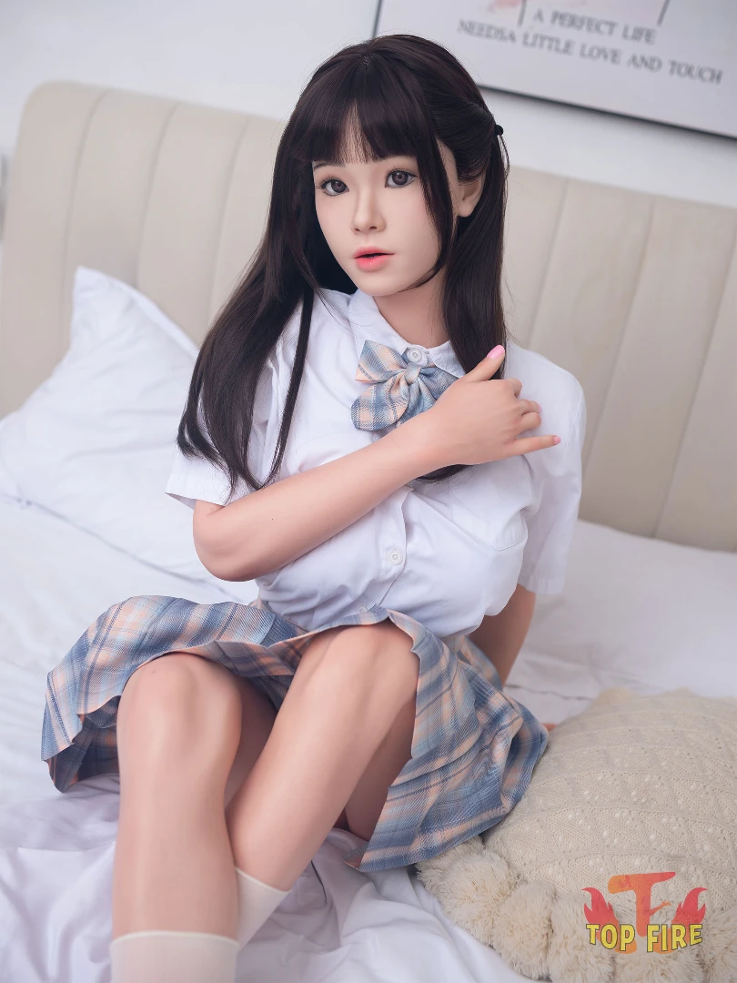 Anak Patung Silikon Asia Kurus Top Fire 158cm Sharon - Kepala Ros D-Cup